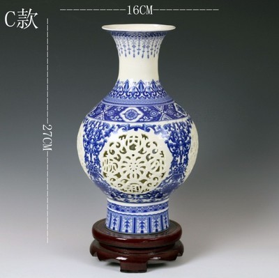【陶瓷臺面花瓶雕刻花瓶 擺設(shè) 景德鎮(zhèn)瓷器 家居花瓶 陶瓷 花器 特價】價格,廠家,圖片,陶瓷工藝品,景德鎮(zhèn)市御云陶瓷-